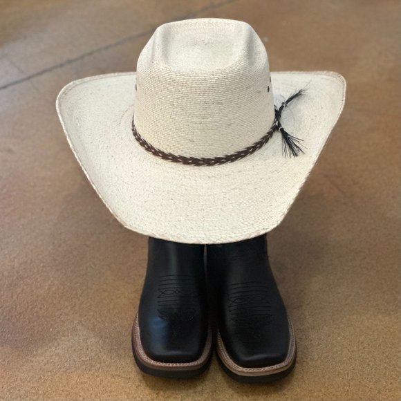 Roper - Womens Straw Palm Cowgirl Hat - Picture 7 of 7